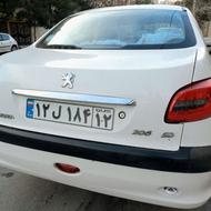 پژو 206 تیوفیو مدل86 بسیار تمیز و لا کاغذی