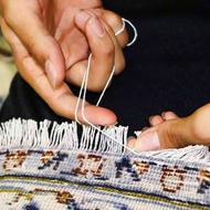 مرمت رفوگری فرش رفع بیدخوردگی پوسیدگی رنگبرداری ریشه زنی