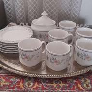 یک دست فنجون نلبعکی قدیمی