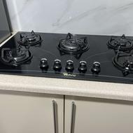 گاز رومیزی شیشه ای