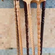 انواع عصا چوبی فلزی قابل تنظیم نو