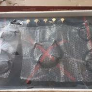 گاز رومیزی 5شعله.هود لمسی آشپزخانه.توستر الجی