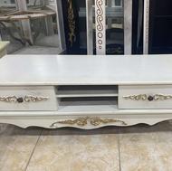 میز تلویزیون سفید