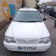 پراید 111 سفید یه لکه رنگ