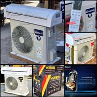 اسپیلت کولر گازی⭕️ 12 24 30هزار⭕️زانتی جنرال ویربل