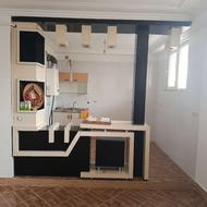 اپن آشپزخانه تمام ام دی اف