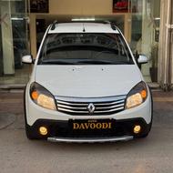 رنو ساندرو استپ وی 1396 سفید اتومات