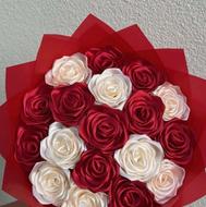 دسته گل روبانی برای ولنتاین