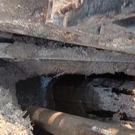 حفاری چاه باتراکتور