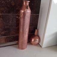 دو عدد ظرف مسی قدیمی آنتیک