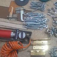 ابزارالات آچار سیم سیار وغیره که تو عکس مشاهده میکنید