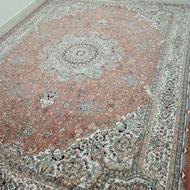 یک جفت فرش 2/5در3/5 رنگ آجری 700شانه