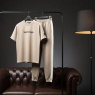 ست تیشرت و شلوار مردانه بنگال کش Balenciaga-کرم