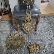 لوازم برنزی ساعت،جا قاشقی،جا میوه ای