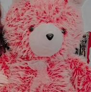 عروسک خرسی صورتی