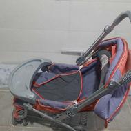 گهواره (در حد نو) و گالسکه(کارکرده ولی سالم)