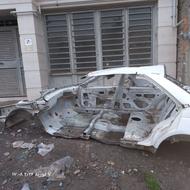 درب صندوق و درب عقب چپ وشاسی جلو دوطرف وکفی صندوق پژو پارس