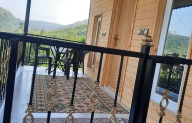 اجاره سالیانه کلبه چوبی نوساز مبله