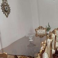 میز غذاخوری هشت نفره باشش عدد مبل