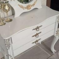 آیینه دراور به همراه شمعدان