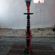 قلیان چوبی تم آلو یخ