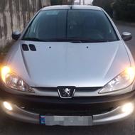 206تیپ2مدل83فرانسه رنگ نقره ای