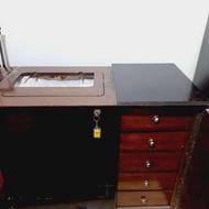 میزچرخ خیاطی چوبی