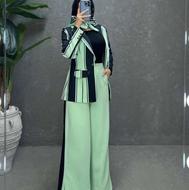 کت و شلوار و اسکارف