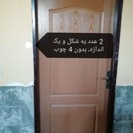 درب حیاط، درب چوبی، بخاری، آهن، ظرفشویی، روشور