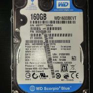 هارد لبتاپ وسترن 160 زیر قیمت