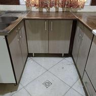 کابینت دست دوم تمام ام دی اف MDF با سینک اخوان