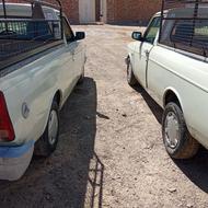 فروش فوری دو دستگاه خودرو پیکان وانت