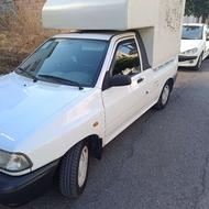 پراید وانت 1401 با چادر ویزیتوری