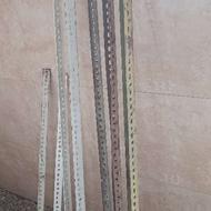 فروش هفت عدد پایه قفسه فلزی پیچ و مهره ای