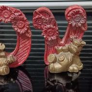 مجسمه 4 تیکه لاو