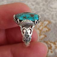 انگشتر نقره فیروزه اصل نیشابور