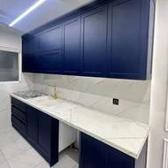 کابینت آبی آنتیکال