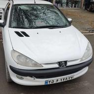 206 تیپ 2 شاسی سالم