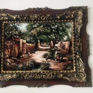 دوعدد تابلو فرش درحدنو