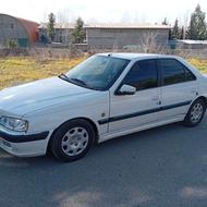 پژو پارس سفید مدل 88