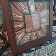ساعت مربعی 60 در 60 چوبی