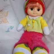 عروسک پارچه ای پسر وسگ