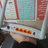 مودم تی پی لینک در حد نو با همه وسایل