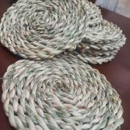 زیر بشقابی و زیر قابلمه حصیری