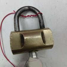 قفل خارجی سالم وکمیاب برنجی