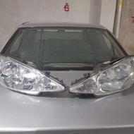 چراغ جلو 206 فابریک کارخانه