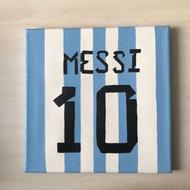 تابلو نقاشی فوتبالی طرح مسی و رونالدو