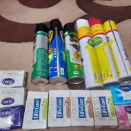 تعدادی صابون ،اسپری حشره کش و خوشبو کننده با خریداشانتیون