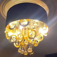 یک جفت لوستر کریستالی 8 شاخه