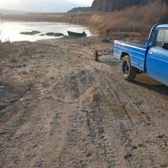 قایق و موتور و یدکش